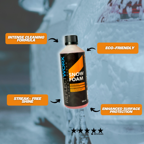 The Essential Benefits of Reflectworx Snow Foam for a Safer, Cleaner Car.